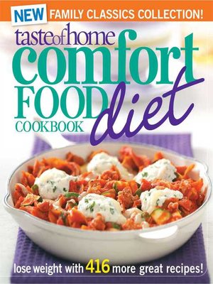 cover image of Taste of Home Comfort Food Diet Cookbook
